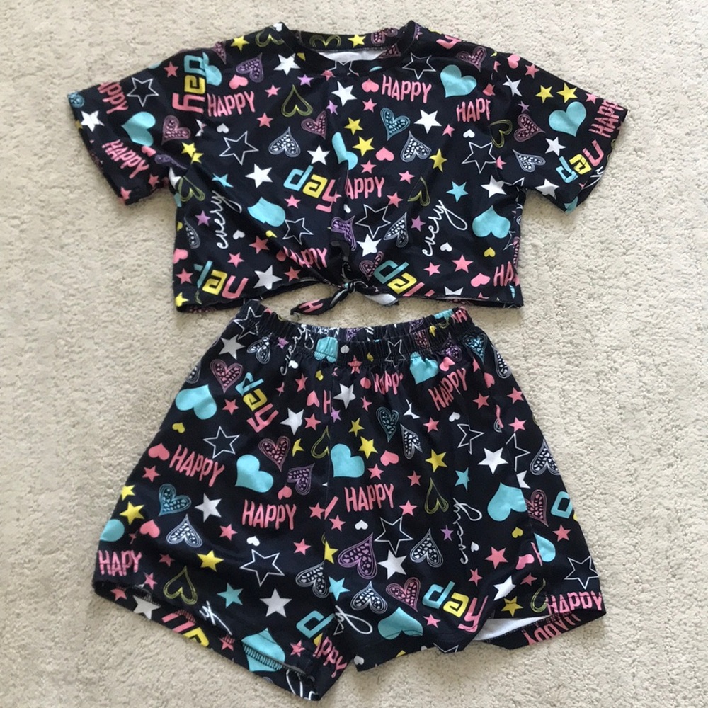 Girls two piece lounge set